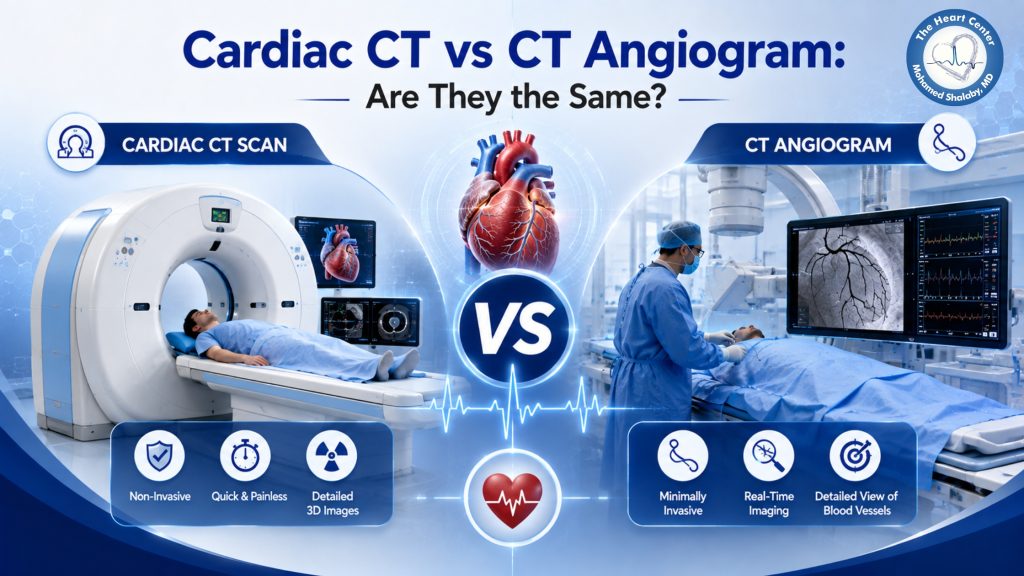 Cardiac CT vs CT Angiogram: Are They the Same?